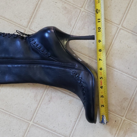 Michelle K leather soft leather boots 10m - Picture 10 of 11